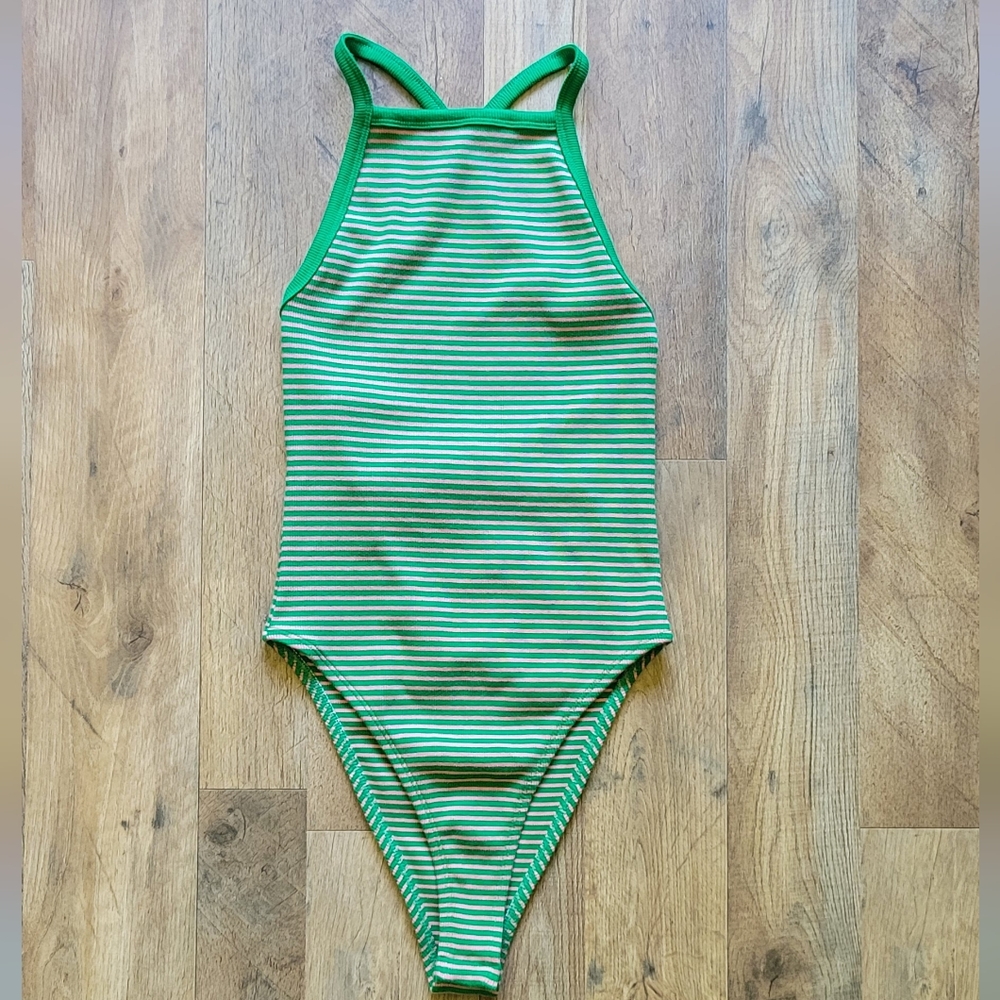 Zara Striped Bodysuit - Picture 2 of 7